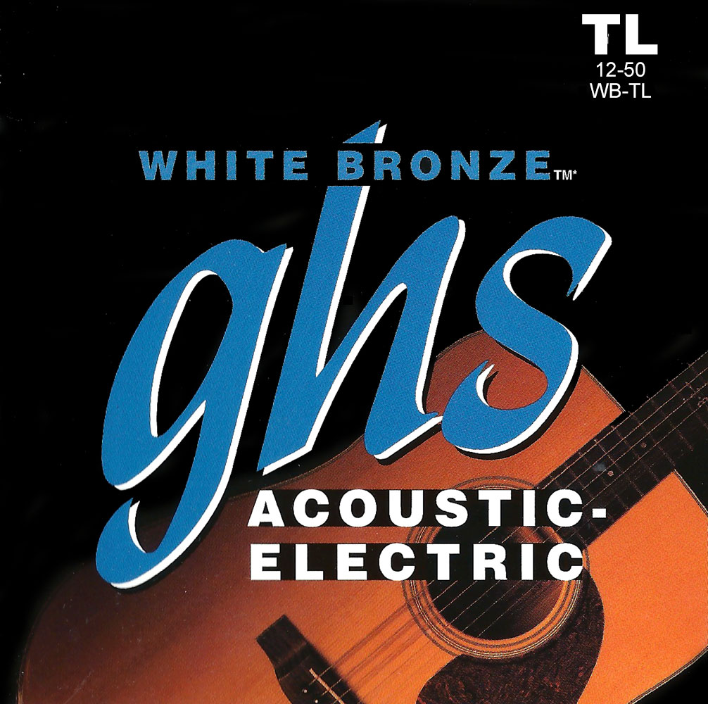 GHS White Bronze - WB-TL - Acoustic/Electric Guitar String Set, True Light, .012-.050