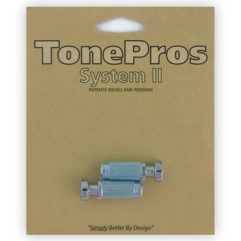 TonePros VS1 C - Standard Steel Locking Studs (Vintage Series) - Chrome