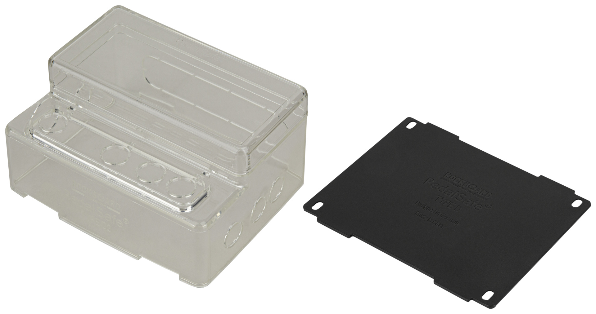 RockBoard PedalSafe Type D2 - Protective Cover And Universal Mounting Plate For Large Horizontal Pedals
