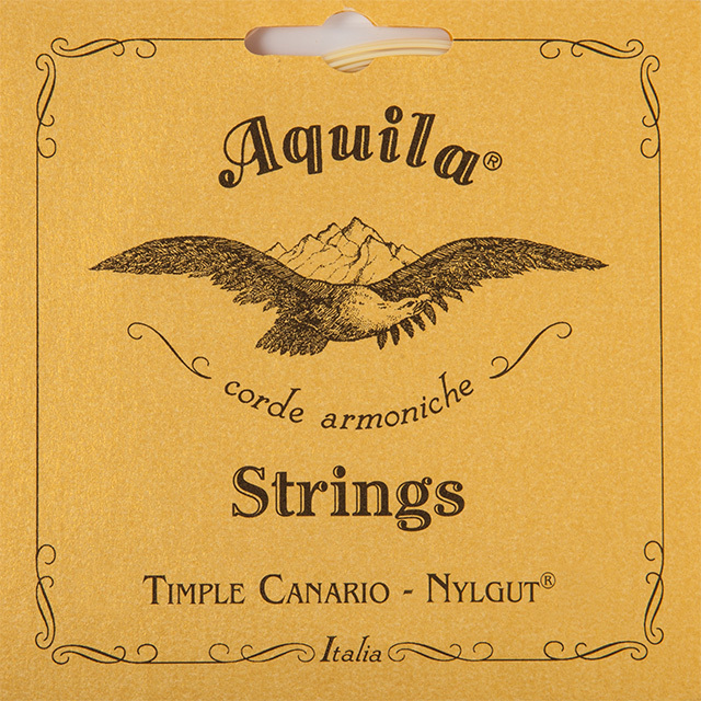 Aquila 13CH - Nylgut Series, Timple Canario String Set - Concerto, DAECG Tuning