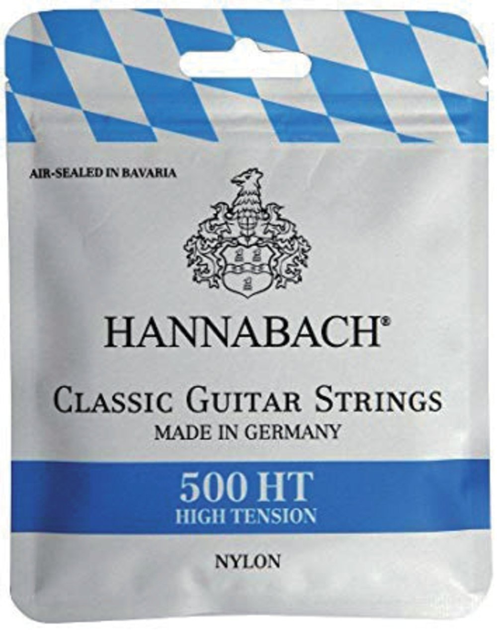 HANNABACH Klassikgitarre-Saiten Serie 500 HT High Tension 028-045