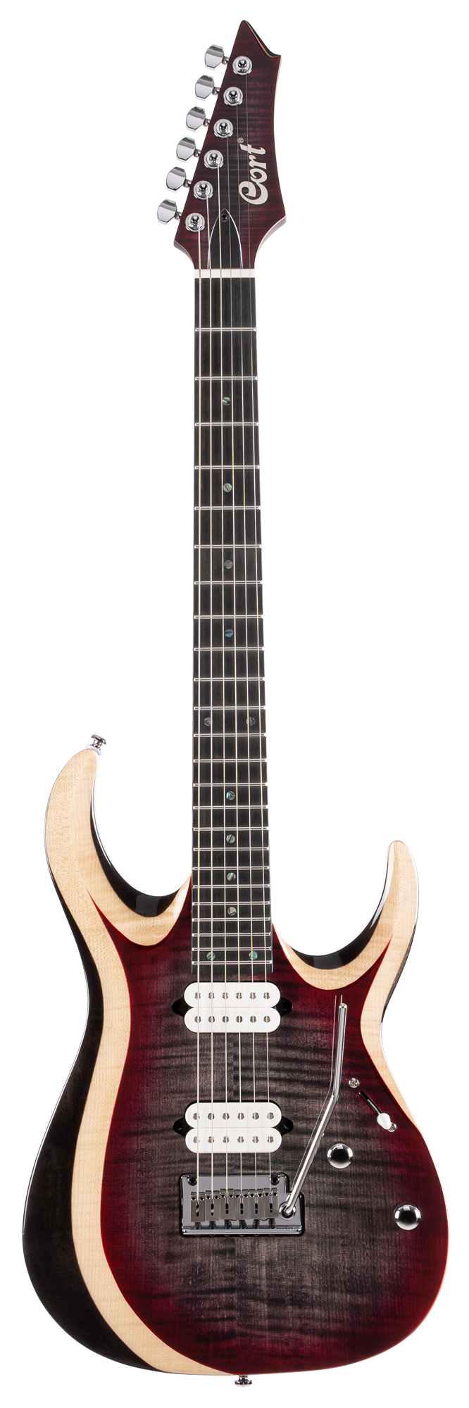 CORT E-Gitarre X700 Duality II Lava Burst