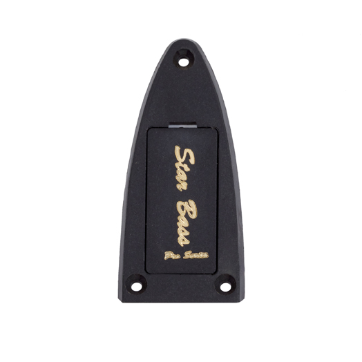 Warwick Parts - Easy-Access Truss Rod Cover for Warwick Pro Series Star Bass, Gold, Lefthand