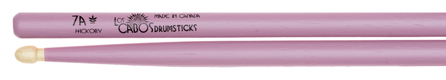 LOS CABOS White Hickory 7A Pinks Drumsticks
