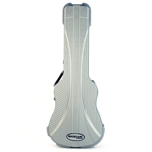 RockCase - Premium Line - Acoustic Guitar ABS Case (12-String), Curved - Silver