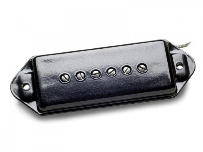 Nordstrand NP9.0, P90 Style Pickup, Hot Wind, Black Cover - Neck