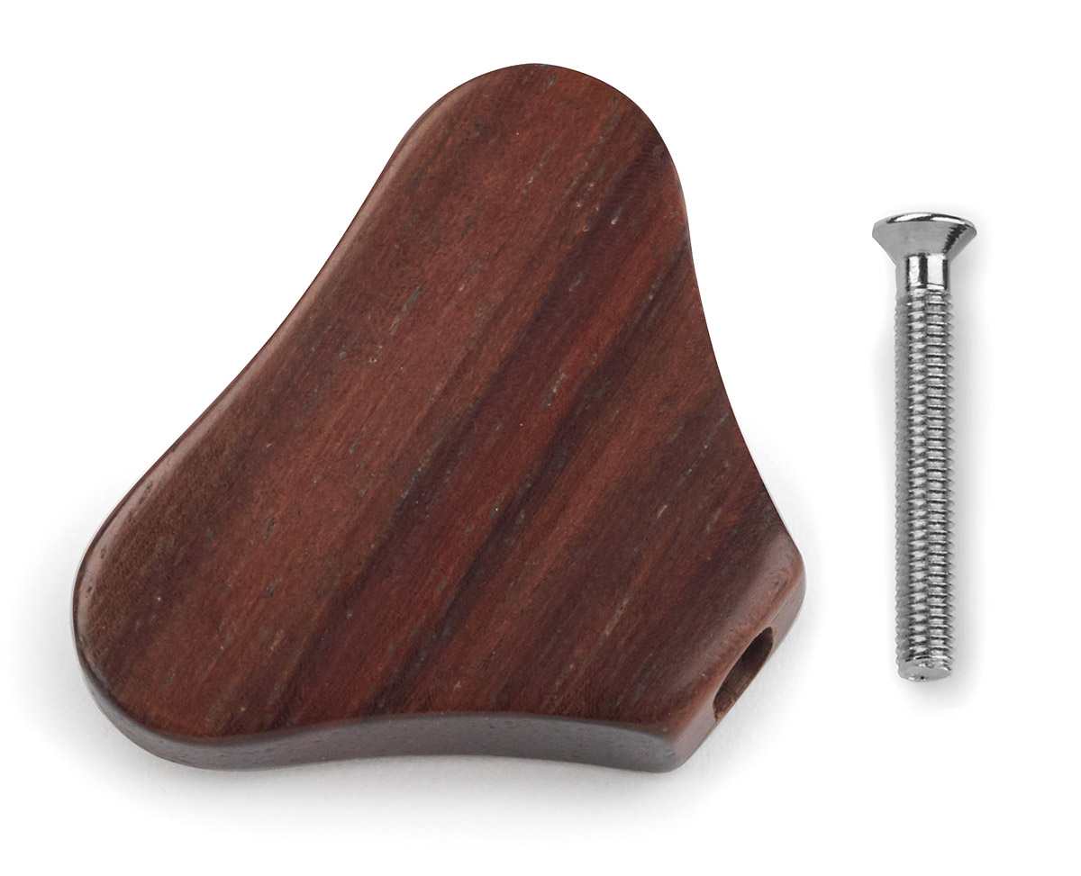 Warwick Parts - Wooden Peg for Warwick Machine Heads - Rosewood (with Chrome Screw)