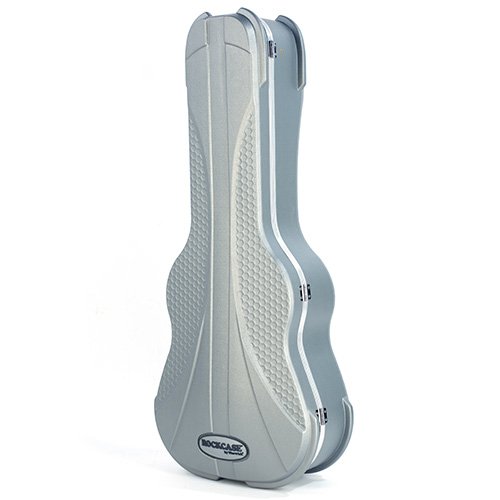 RockCase - Premium Line - Classical Guitar ABS Case, Curved - Silver