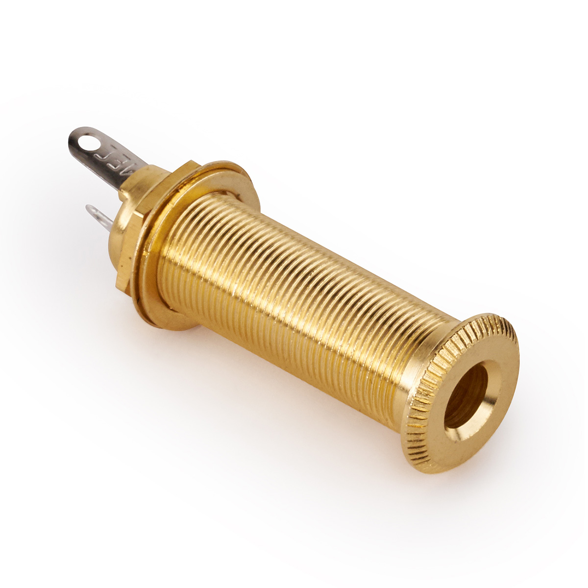 MEC Closed Stereo Jack Socket, for Mounting in Instrument Sides - Gold