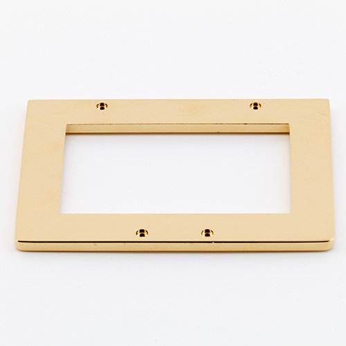 Warwick Parts - Spacer Plate for Schaller 3D Bridge, 4-String / Gold (3 mm)
