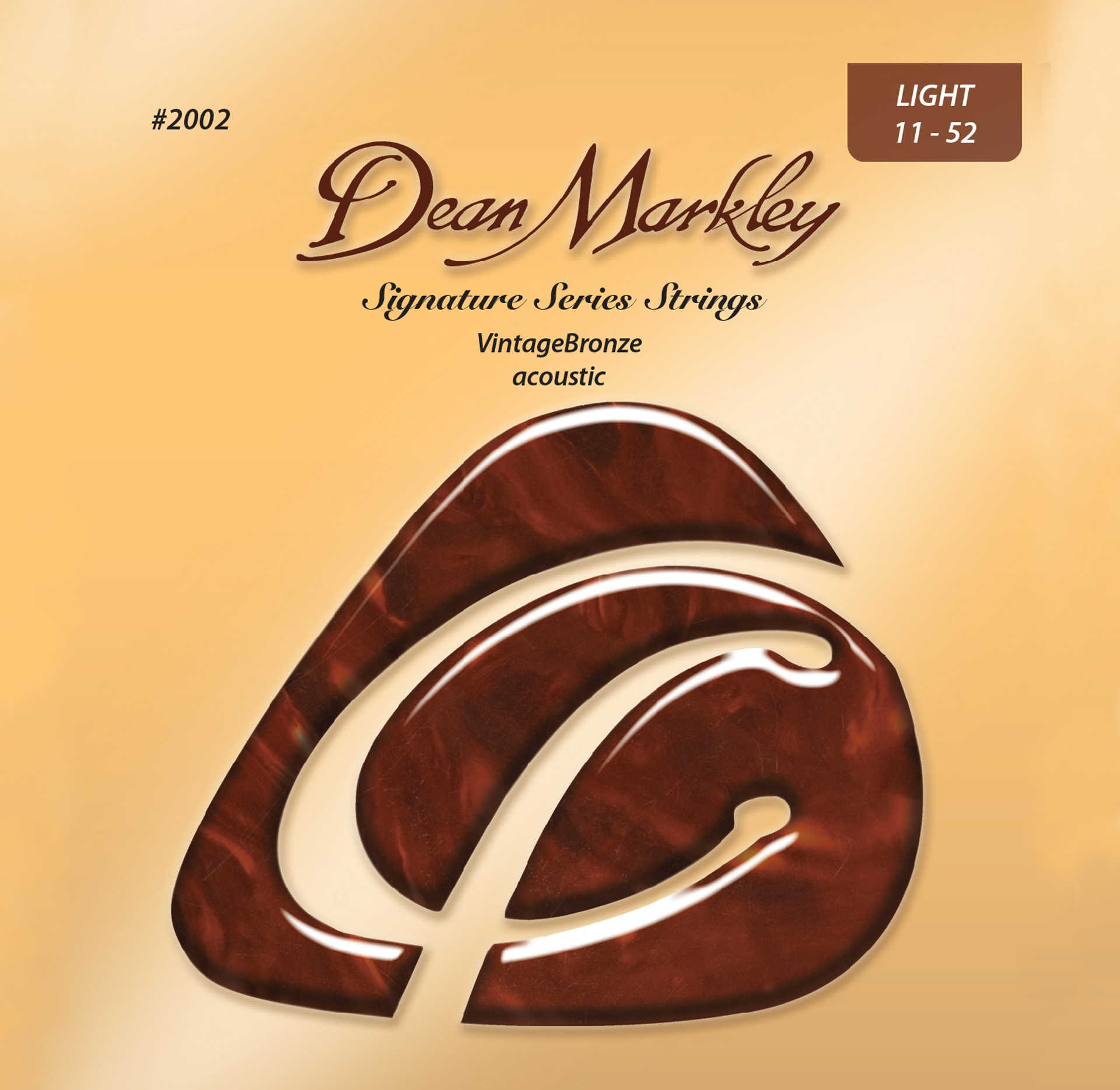 Dean Markley VintageBronze Signature - 2002 - Acoustic Guitar String Set, Light, .011-.052