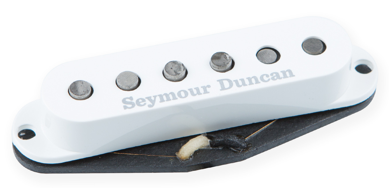 Seymour Duncan APS-1 - Alnico II Pro, Staggered Strat Pickup Set - White Covers