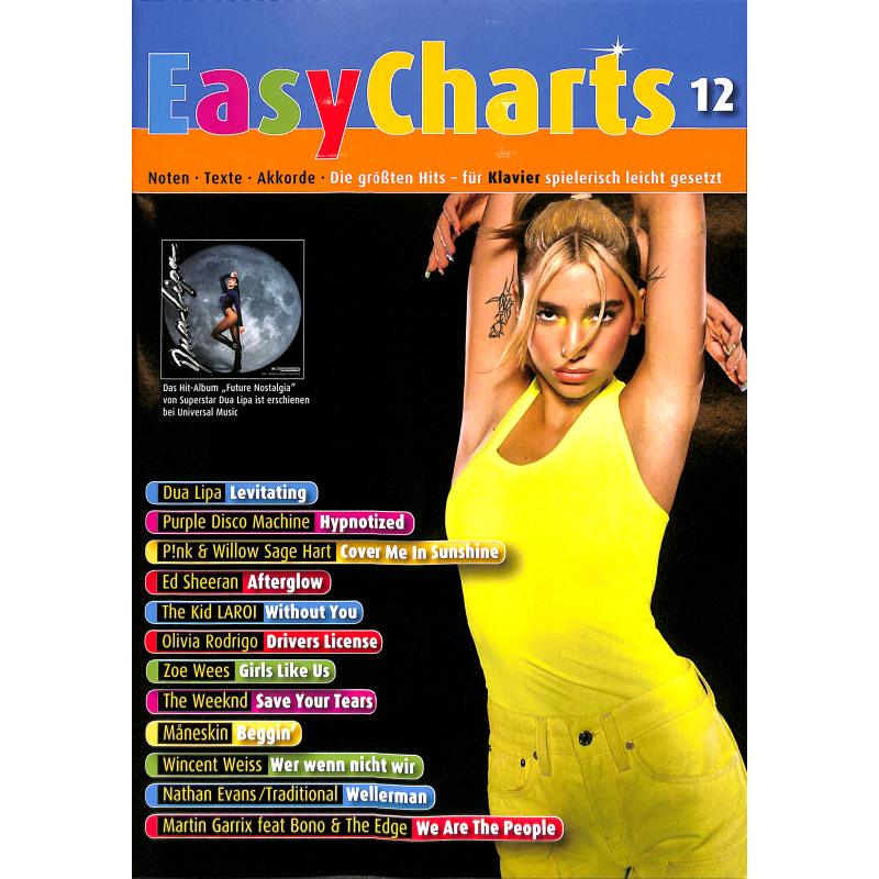 Easy Charts Bd. 12 - MF3512 - Songbook