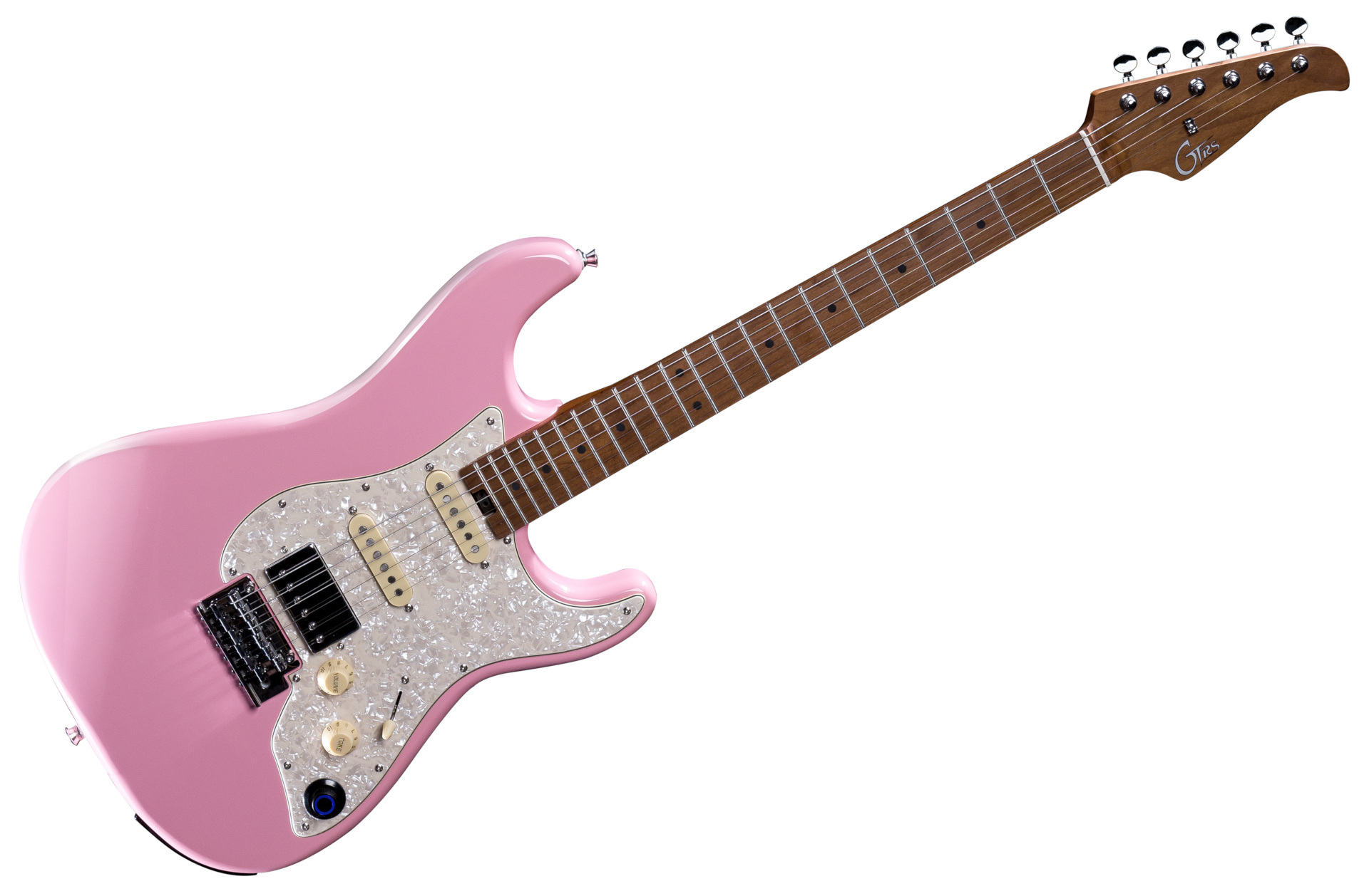 Mooer GTRS Guitars Standard 801 Intelligent Guitar (S801) - Shell Pink