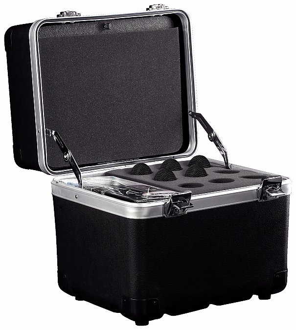 RockCase - Standard Line - Microphone ABS Case (9 Microphones)