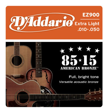 D'ADDARIO EZ900 010-050 85/15 American Bronze Saiten für Westerngitarre