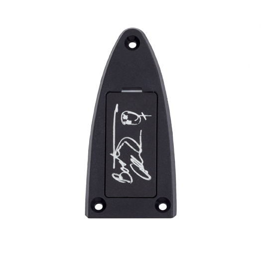 Warwick Parts - Easy-Access Truss Rod Cover for Warwick Bootsy Collins Signature - Black