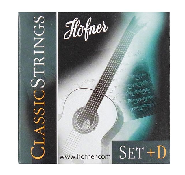 Höfner HCS-SET+D Saiten Konzertgitarre