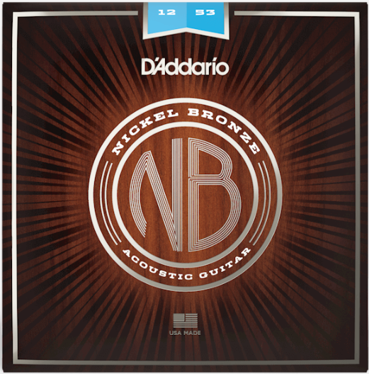 D'ADDARIO NB1253 012-053 Nickel Bronze Saiten für Westerngitarre