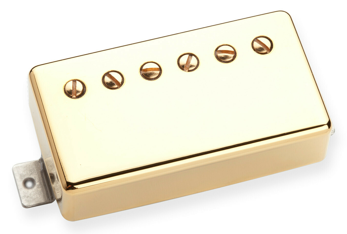 Seymour Duncan SH-55n - Seth Lover Neck Humbucker, 2 Cond. Cable - Gold Cover