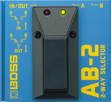 BOSS AB-2 A/B Wahlschalter