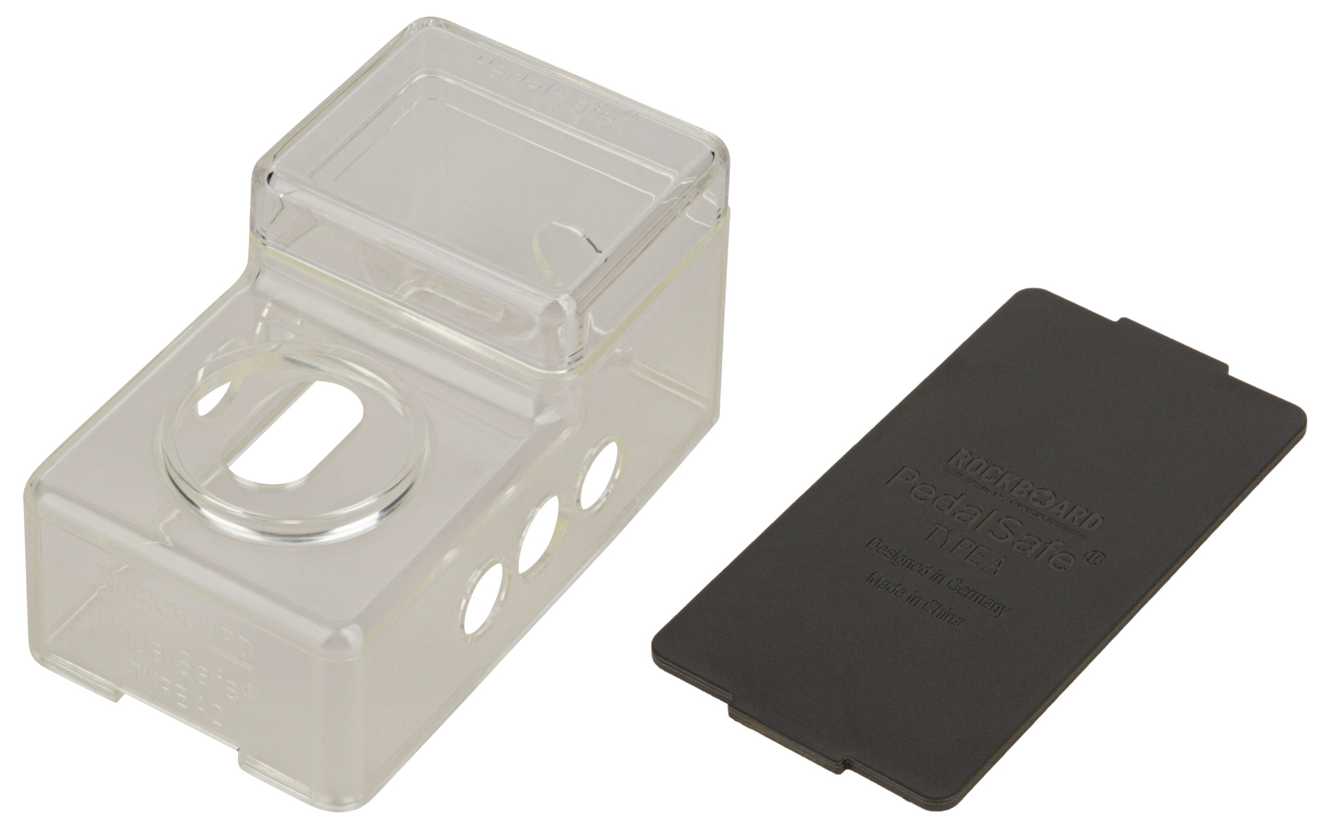 RockBoard PedalSafe Type A2 - Protective Cover And Universal Mounting Plate For Standard Single Pedals