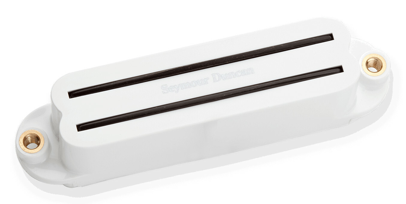 Seymour Duncan SHR-1n - Hot Rails Strat Neck/Middle Pickup - White