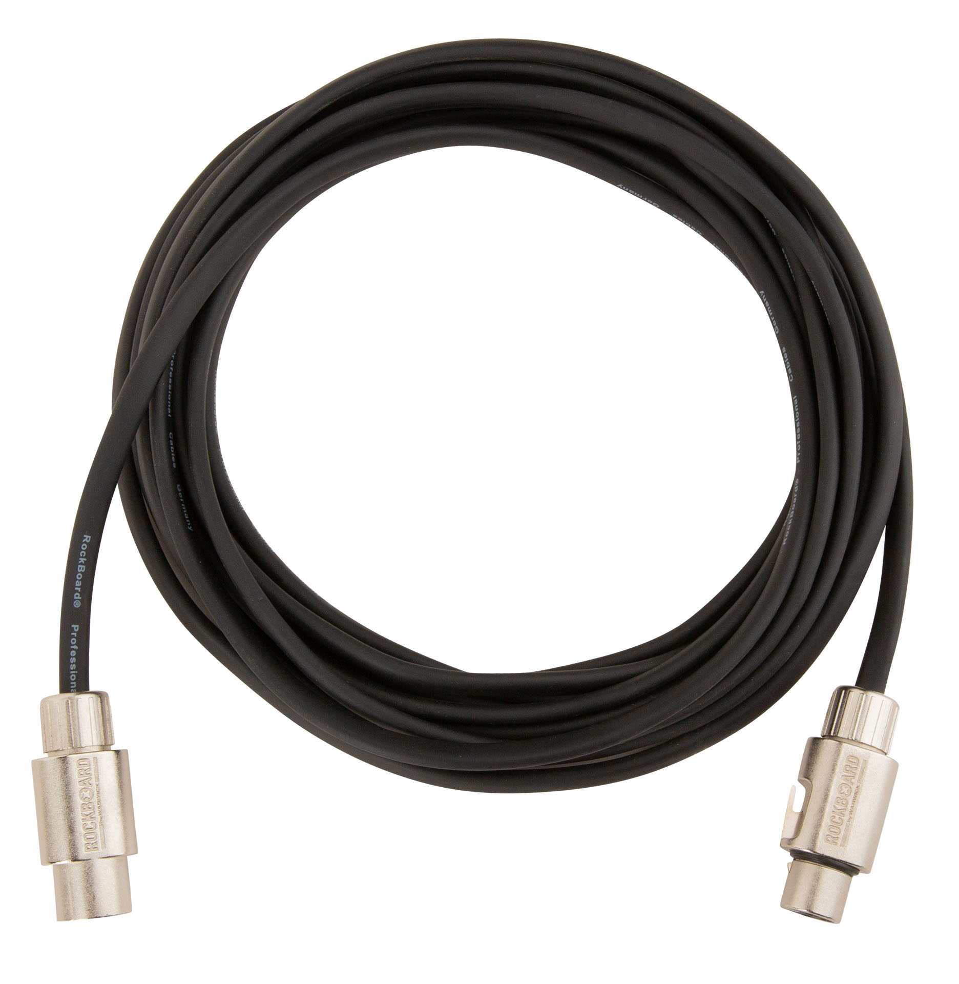 RockBoard Flat XLR Cable - 600 cm / 236 7/32"