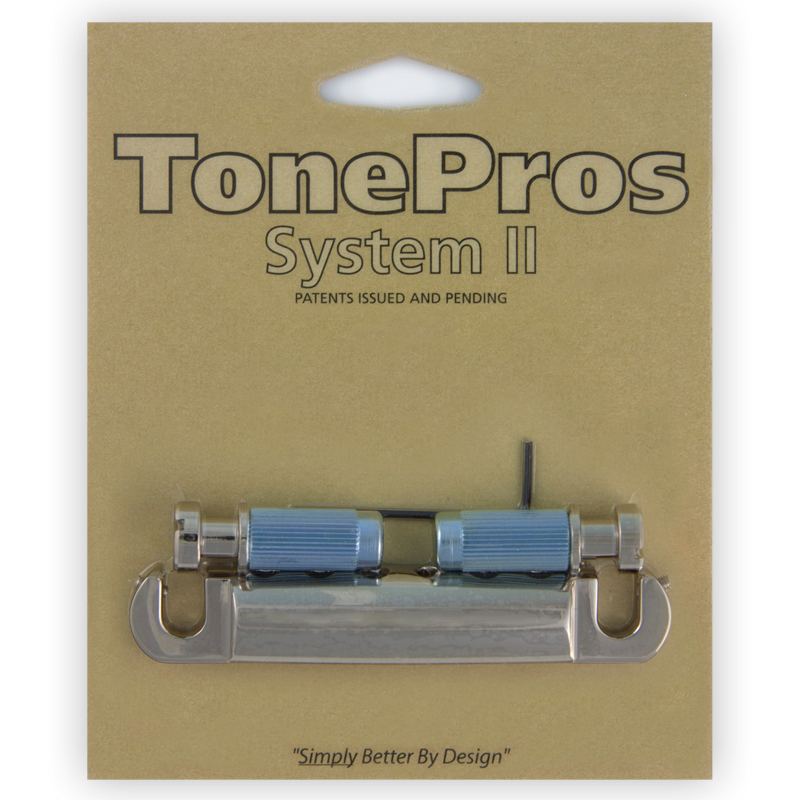 TonePros T1Z N - Metric Tailpiece (Locking Stop Bar) - Nickel